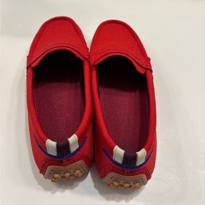 New Never Been Worn Red Rothy’s the Driver Moccasins.